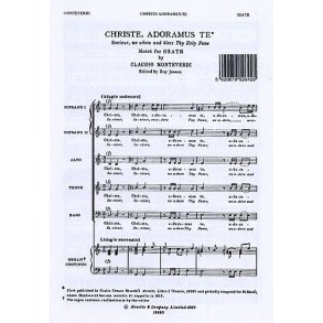 Claudio Monteverdi: Christe Adoramus