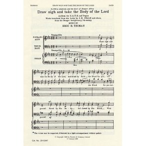 Eric Thiman: Draw Nigh And Take The Body Of The Lord