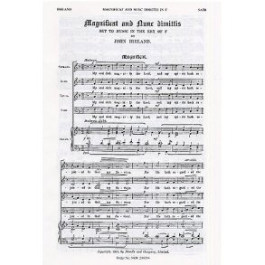John Ireland: Magnificat And Nunc Dimittis In F