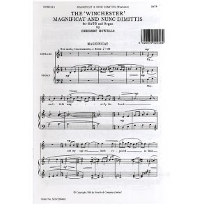 Herbert Howells: Magnificat And Nunc Dimittis (Winchester)