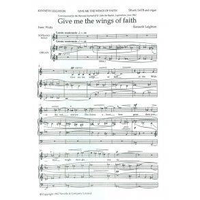 Kenneth Leighton: Give Me The Wings Of Faith