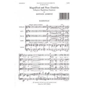 Kenneth Leighton: Magnificat And Nunc Dimittis (Magdalen Service)