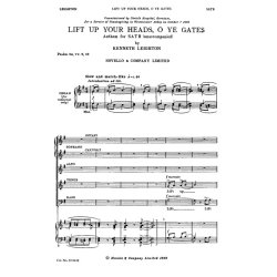 Kenneth Leighton: Lift Up Your Heads, O Ye Gates