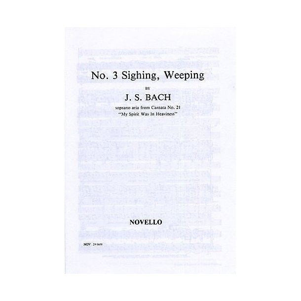 Bach, JS: Sighing, Weeping