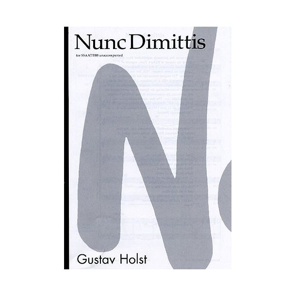 Gustav Holst: Nunc Dimittis
