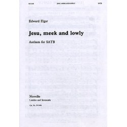 Edward Elgar: Jesu, Meek And Lowly