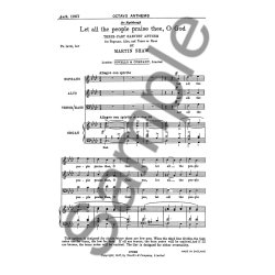 Martin Shaw: Let All The People Praise Thee