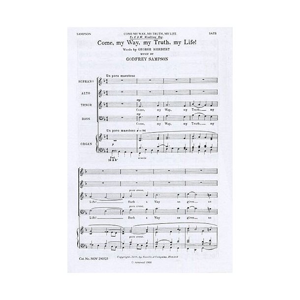 Godfrey Sampson: Come My Way, My Truth, My Life