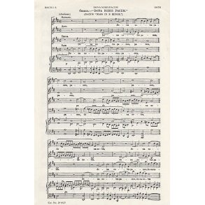 J.S. Bach: Dona Nobis Pacem (from Mass In B Minor)