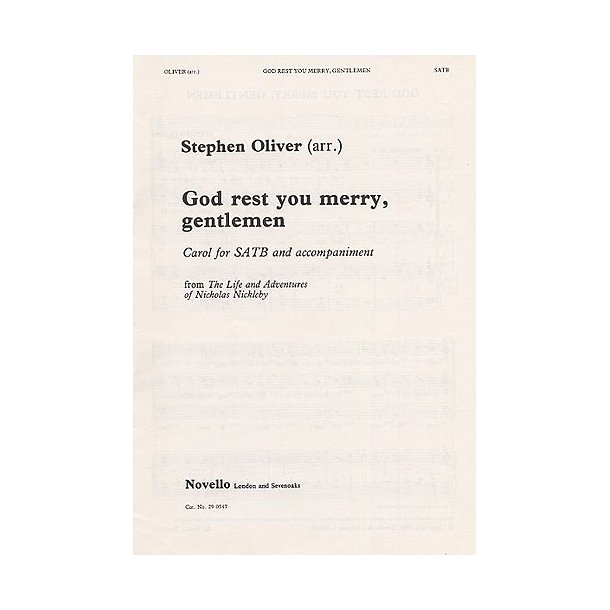 God Rest You Merry, Gentlemen (Arranged by Stephen Oliver)