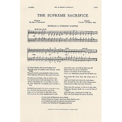 Reverend C. Harris: The Supreme Sacrifice