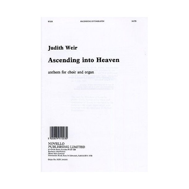 Judith Weir: Ascending Into Heaven