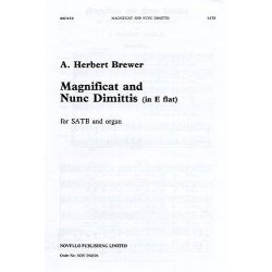 A. Herbert Brewer: Magnificat And Nunc Dimittis In E Flat