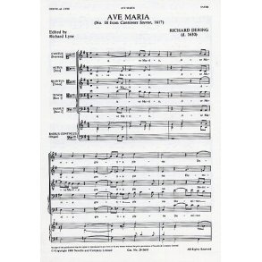 Richard Dering: Ave Maria