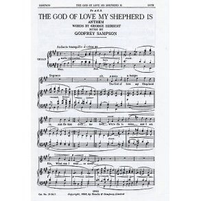 Godfrey Sampson: The God Of Love My Shepherd Is