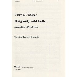 Percy E. Fletcher: Ring Out, Wild Bells (SSA/Piano)
