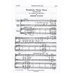 Herbert Sumsion: Benedicite Omnia Opera