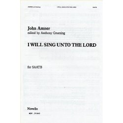 John Amner: I Will Sing Unto The Lord