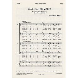 Jonathan Harvey: Gaude Maria