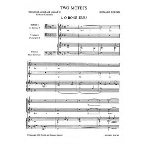 Richard Dering: Two Motets