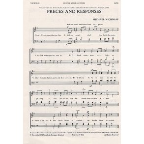 Michael Nicholas: Preces And Responses
