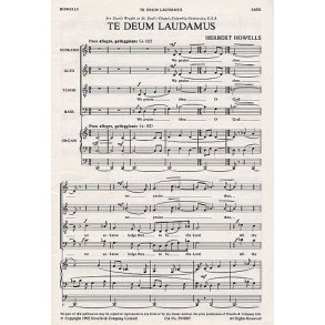 Herbert Howells: Te Deum Laudamus (St Paul's Chapel, Colombia University, USA)