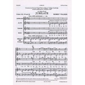 Robert Walker: Jubilate