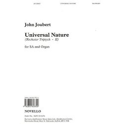 John Joubert: Universal Nature For SA And Organ