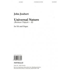 John Joubert: Universal Nature For SA And Organ