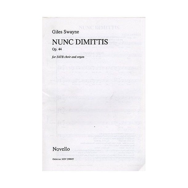 Giles Swayne: Nunc Dimittis