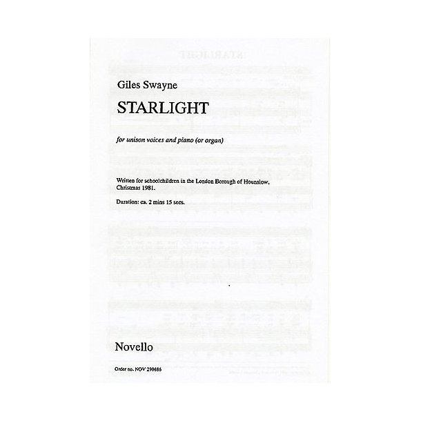 Giles Swayne: Starlight