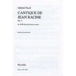 Gabriel Faure: Cantique De Jean Racine Op.11