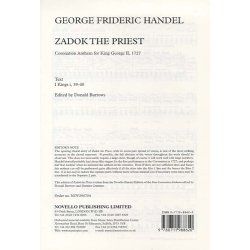G.F. Handel: Coronation Anthem No.1 'Zadok The Priest' (7-Part Choir)