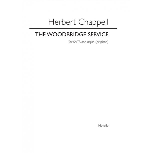 Herbert Chappell: The Woodbridge Service (SATB/Organ)