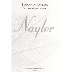 Edward Naylor: Vox Dicentis, Clama (New Engraving)