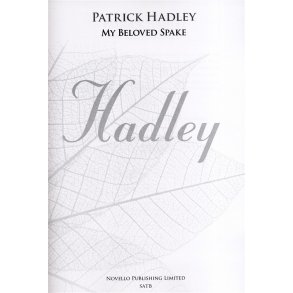 Patrick Hadley: My Beloved Spake (New Engraving)