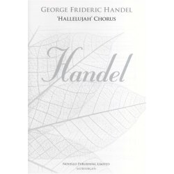 George Frideric Handel: 'Hallelujah' Chorus SATB/Organ (New Engraving)