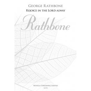 George Rathbone: Rejoice In The Lord Alway (New Engraving)
