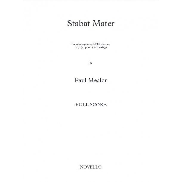 Paul Mealor: Stabat Mater (Full Score)