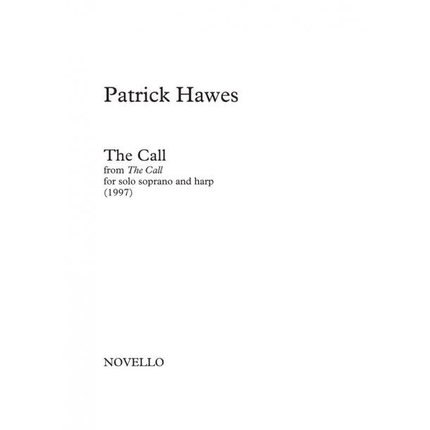 Patrick Hawes: The Call (from The Call) - Soprano/Harp
