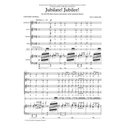 Paul Mealor: Jubilate! Jubilee! (Vocal Score)