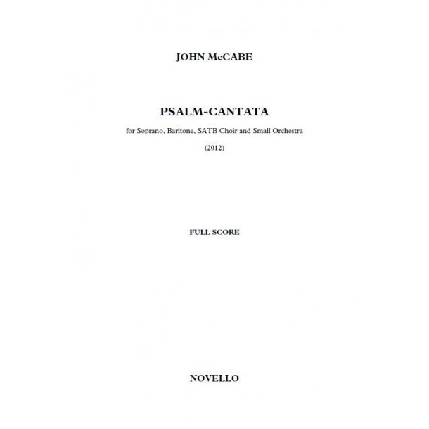 John McCabe: Psalm-Cantata (Orchestral Version) Full Score