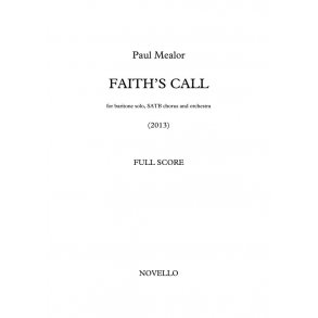 Paul Mealor: Faith's Call (Full Score)