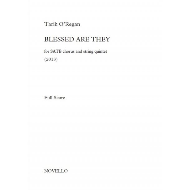 O'regan Blessed Are They Fs