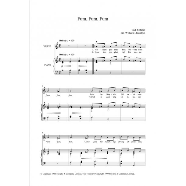 William Llewellyn: Fum, Fum, Fum