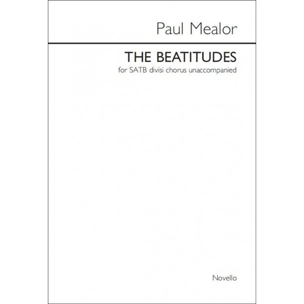 Paul Mealor: The Beatitudes