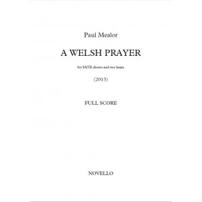 Paul Mealor: A Welsh Prayer (Full Score)