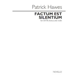 Patrick Hawes: Factum Est Silentium (Violin Part)