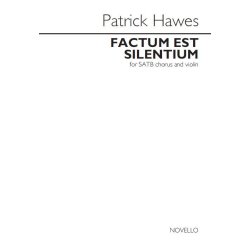 Patrick Hawes: Factum Est Silentium (Vocal Score)