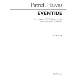 Patrick Hawes: Eventide (Vocal Score)
